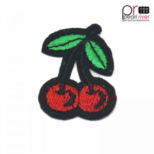 cherry sequin patch