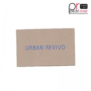 fashion colorful large number hangtag sticker