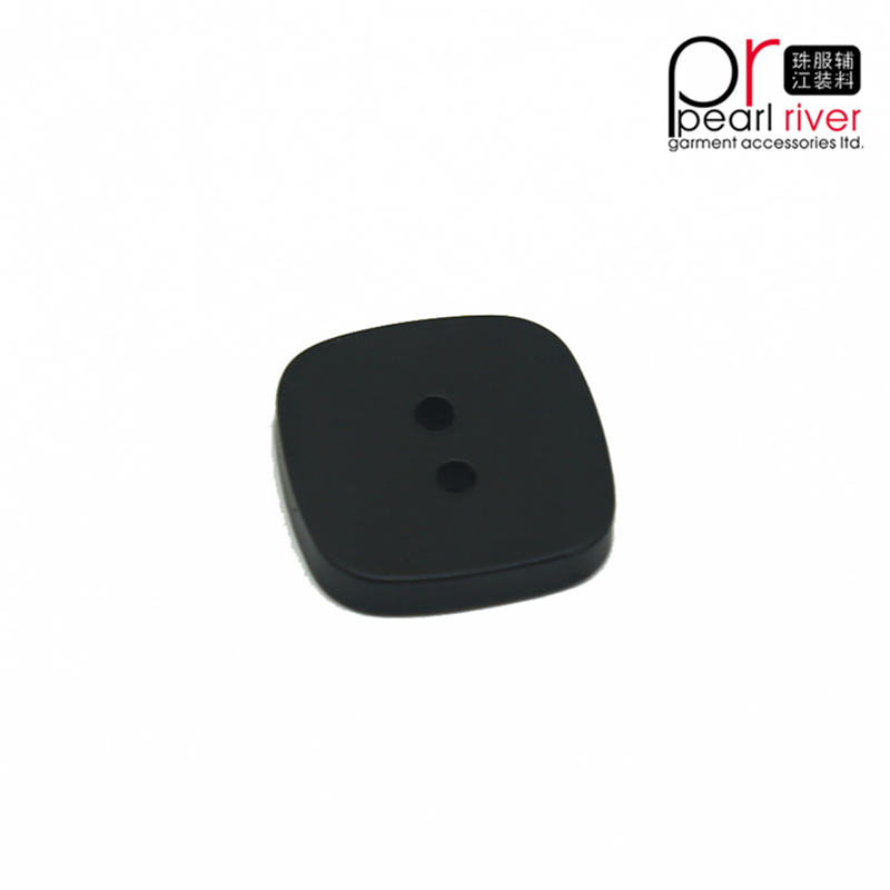 Latest good quality black color round garment button
