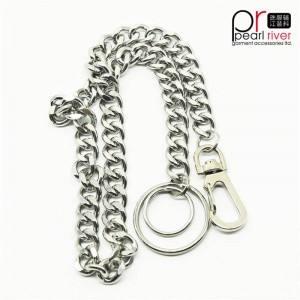 Eco-friendly custom size metal chains for decoration and Garments